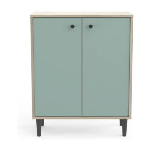 Klein 2-deurs dressoir Wood Effect L61cm - ARTY Calicosy