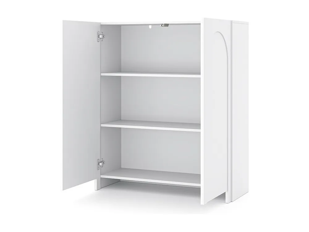 Dressoir ARCO SB100 2D 100x35x117 Wit