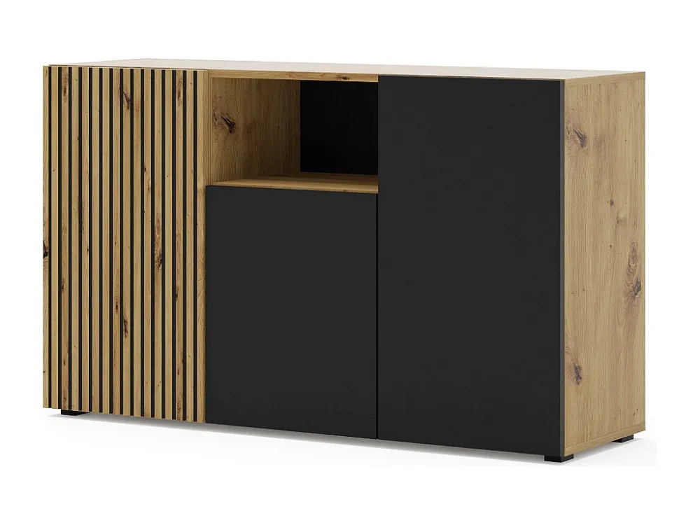 Dressoir AURIS SB135 3D 135x42x82 Beige