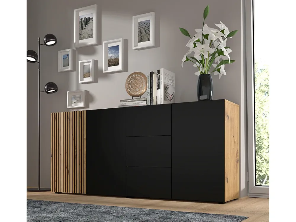 Dressoir AURIS SB180 3D3D 180x42x82 Beige