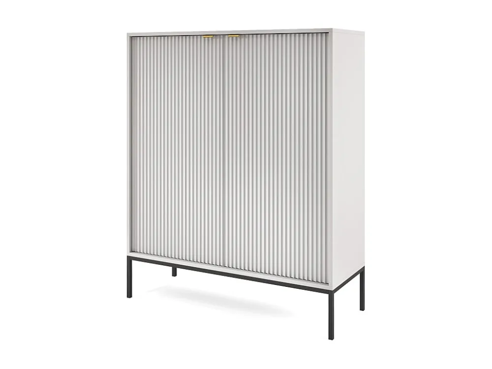 Dressoir AVON SB104 2D 104x39x125 Wit