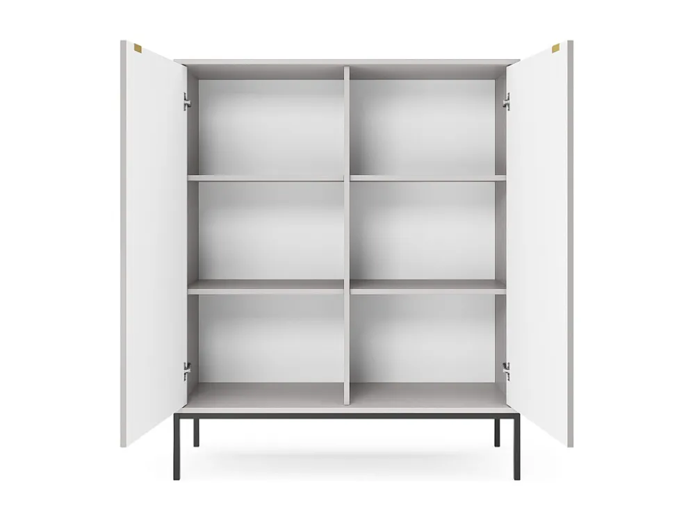 Dressoir AVON SB104 2D 104x39x125 Wit