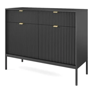 Dressoir AVON SB104 2D2D 104x39x83 Zwart