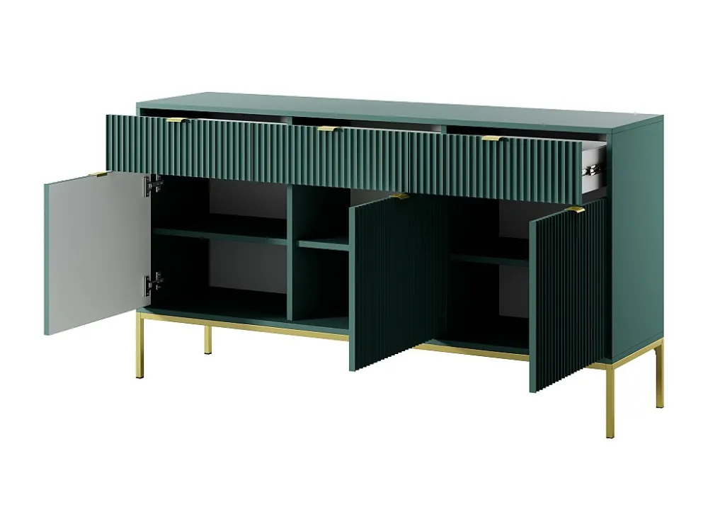 Dressoir AVON SB154 3D3D 154x39x83 Groen