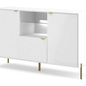 Dressoir DIAMO SB156 3D 156x42x91 Wit