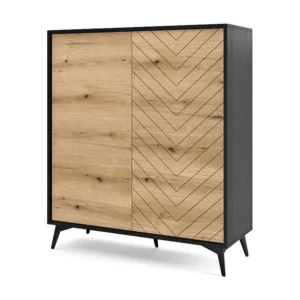 Dressoir DIAMOND SB104 2D 104x39x119 Beige