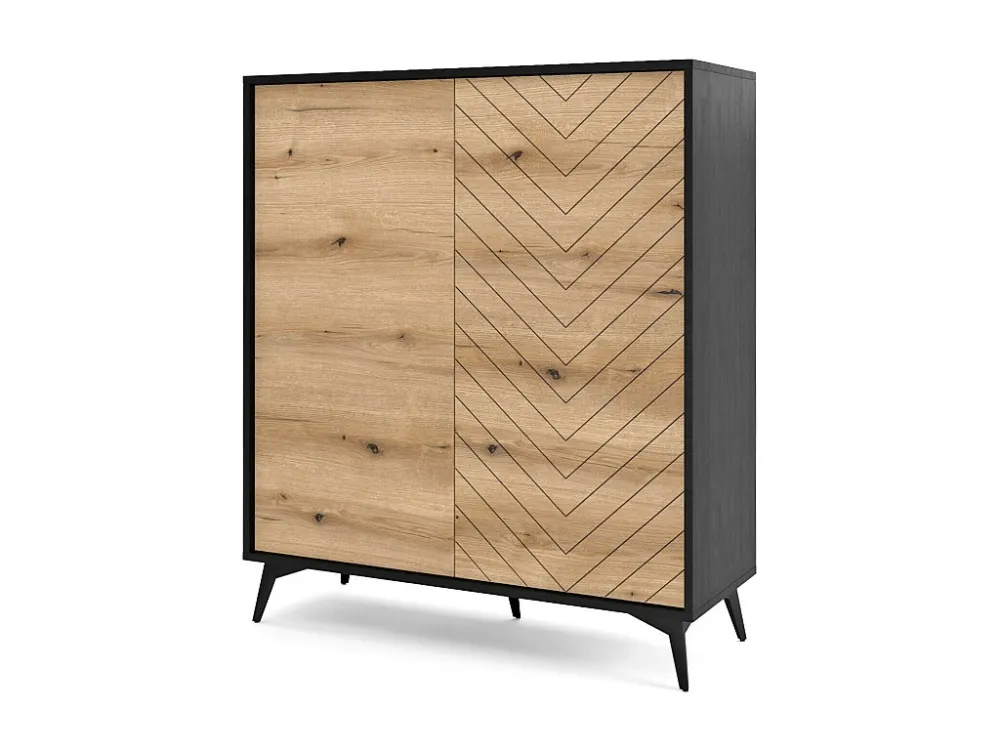 Dressoir DIAMOND SB104 2D 104x39x119 Beige