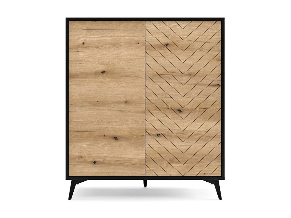 Dressoir DIAMOND SB104 2D 104x39x119 Beige