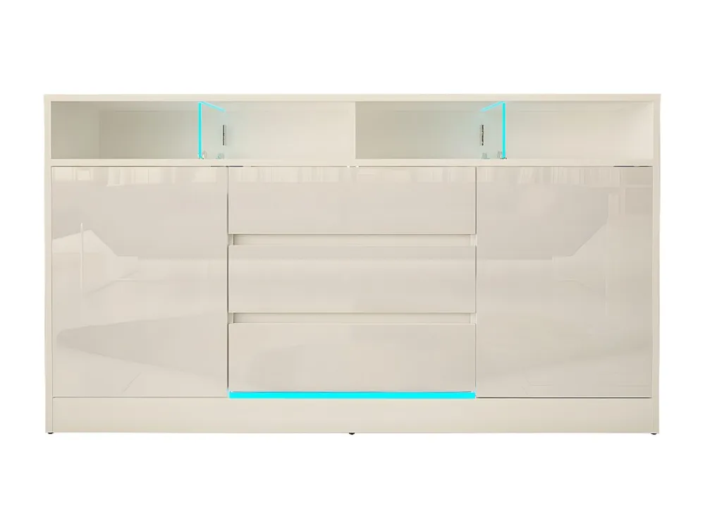 Dressoir DISPARO SB160 2D3D 160x34x89 Wit
