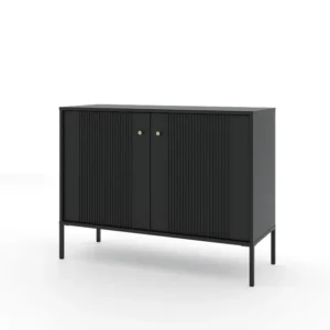 Dressoir ISEO SB104 2D 104x39x79 Zwart