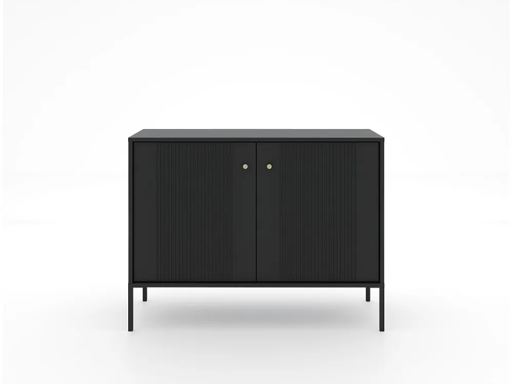 Dressoir ISEO SB104 2D 104x39x79 Zwart