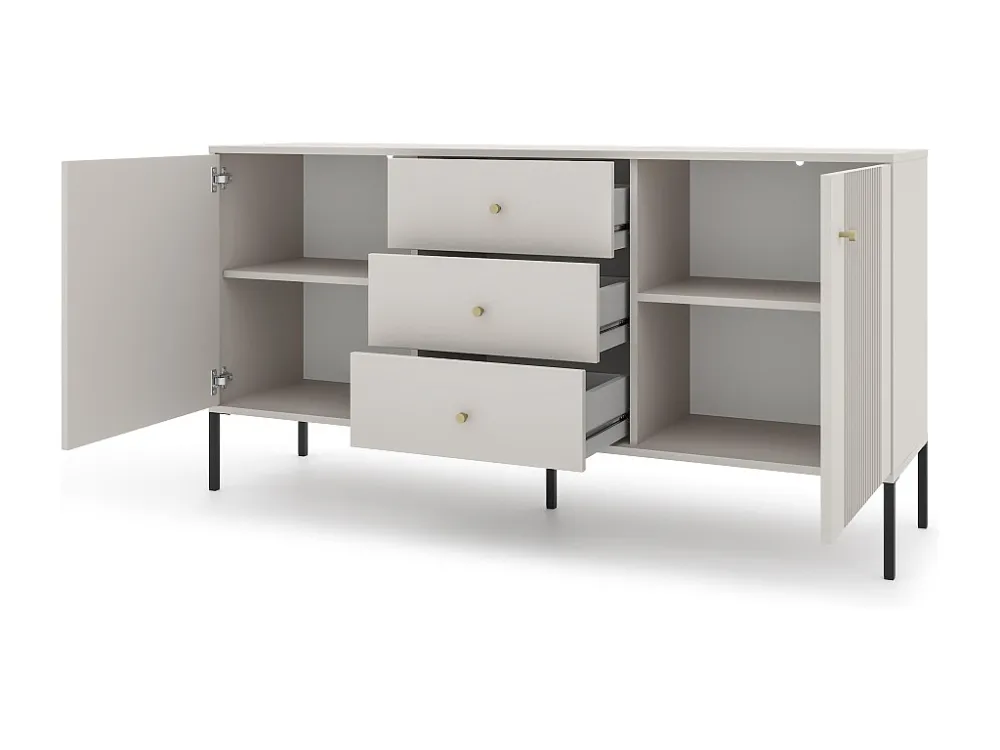 Dressoir ISEO SB154 2D3D 154x39x79 Beige