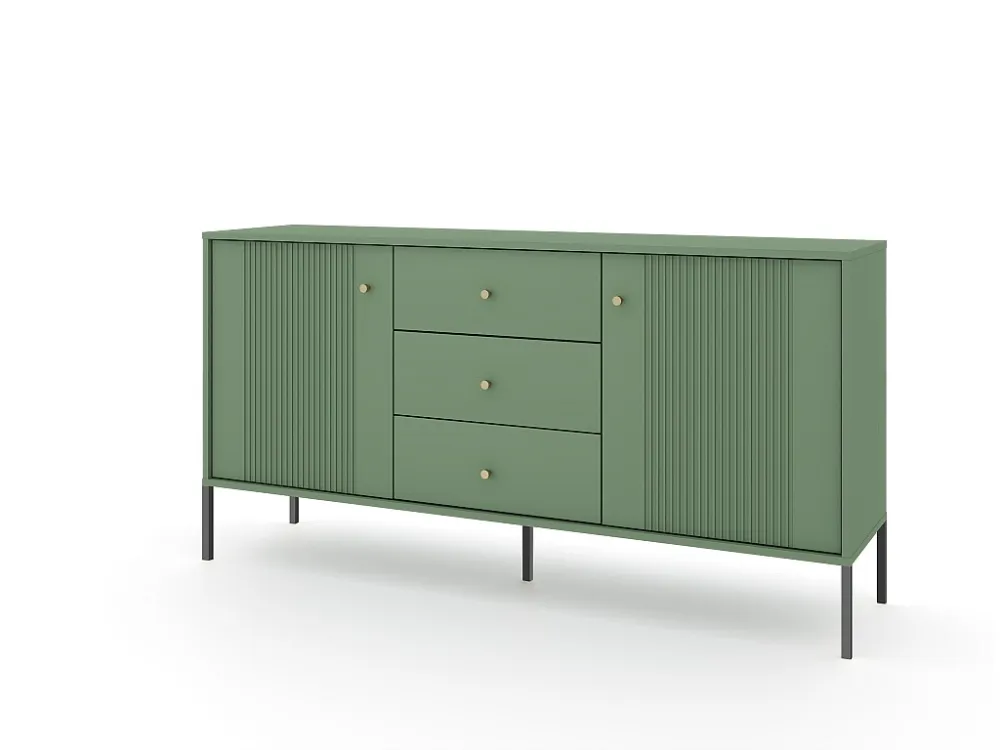 Dressoir ISEO SB154 2D3D 154x39x79 Groen