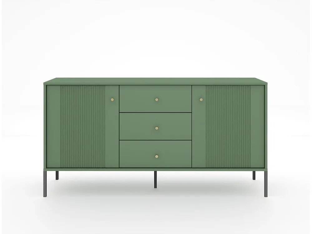 Dressoir ISEO SB154 2D3D 154x39x79 Groen