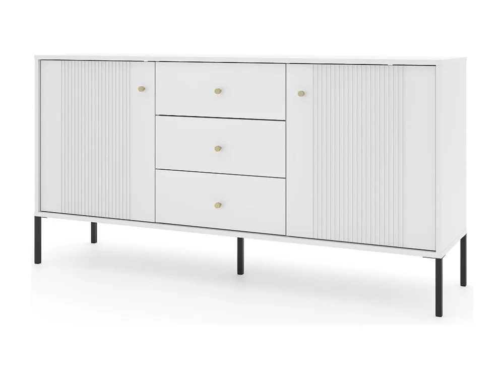 Dressoir ISEO SB154 2D3D 154x39x79 Wit