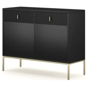 Dressoir MAGGIORE SB104 2D2D 104x39x83 Zwart
