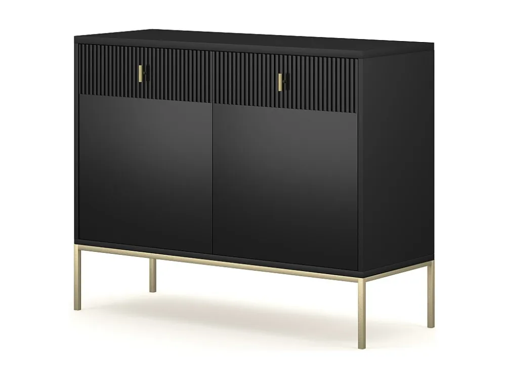 Dressoir MAGGIORE SB104 2D2D 104x39x83 Zwart