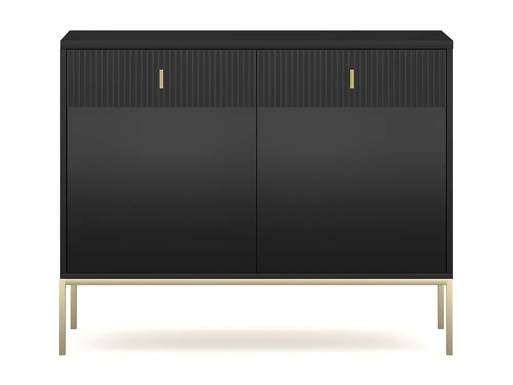 Dressoir MAGGIORE SB104 2D2D 104x39x83 Zwart