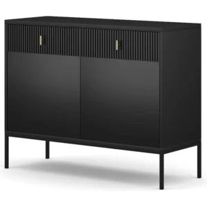 Dressoir MAGGIORE SB104 2D2D 104x39x83 Zwart