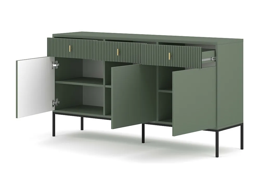 Dressoir MAGGIORE SB154 3D3D 154x39x83 Groen