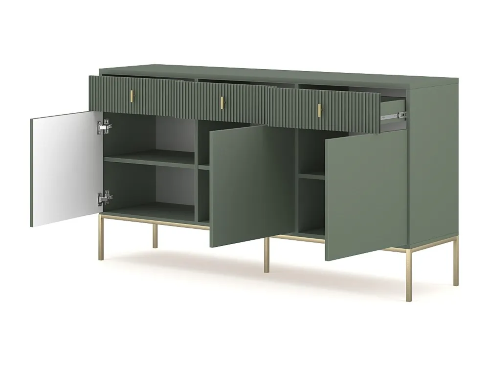 Dressoir MAGGIORE SB154 3D3D 154x39x83 Groen