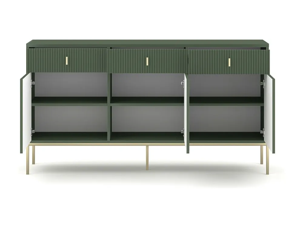 Dressoir MAGGIORE SB154 3D3D 154x39x83 Groen