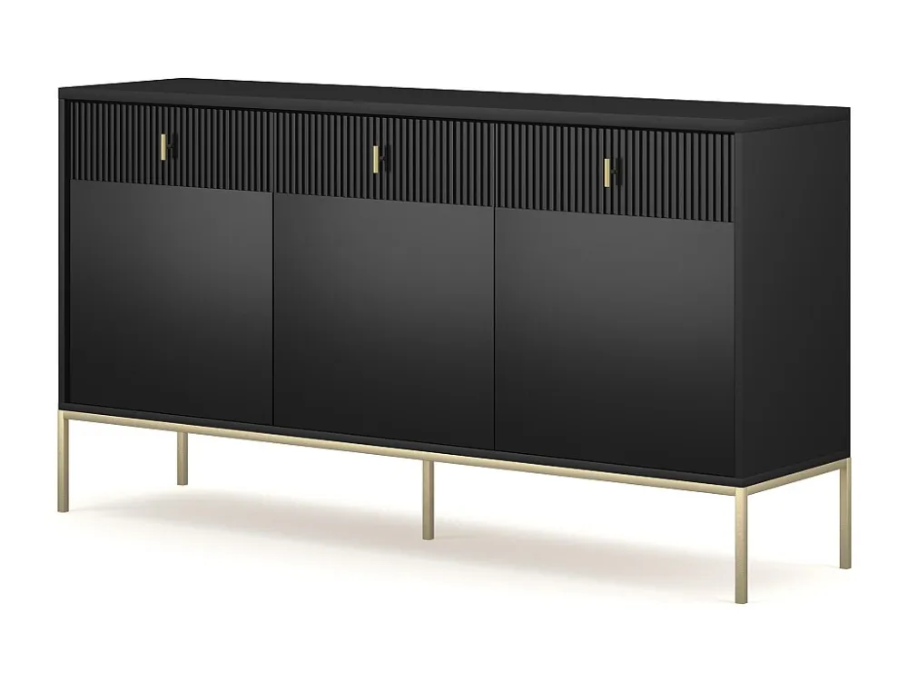 Dressoir MAGGIORE SB154 3D3D 154x39x83 Zwart