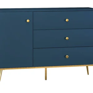 Dressoir MARINE SB120 1D3D 120x40x85 Blauw