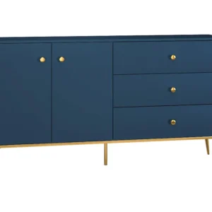 Dressoir MARINE SB160 2D3D 160x40x85 Blauw