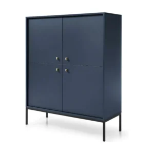 Dressoir MONO SB103 4D 103x39x125 Rood