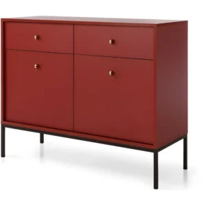 Dressoir MONO SB103 2D2D 103x39x83 Rood