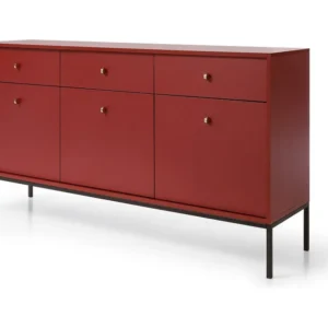 Dressoir MONO SB153 3D3D 153x39x83 Rood