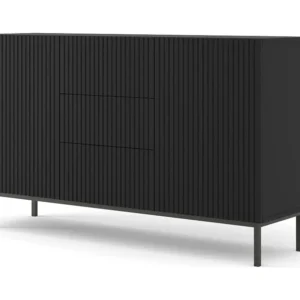 Dressoir RAVENNA B SB150 2D3D 150x42x87 Zwart