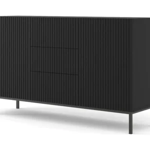 Dressoir RAVENNA B SB150 2D3D 150x42x89 Zwart