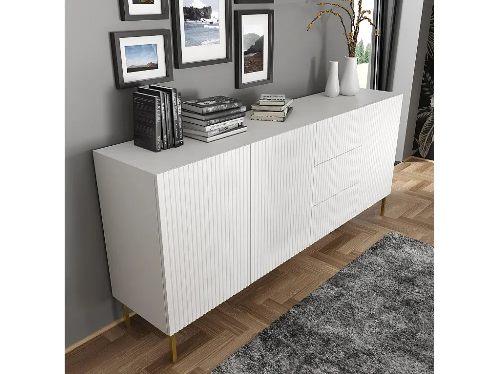 Dressoir RAVENNA B SB200 3D3D 200x42x87 Wit