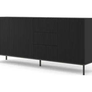 Dressoir RAVENNA B SB200 3D3D 200x42x89 Zwart