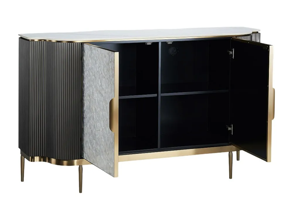 Dressoir STILIG SB150 2D 150x40x88 Donkergrijs