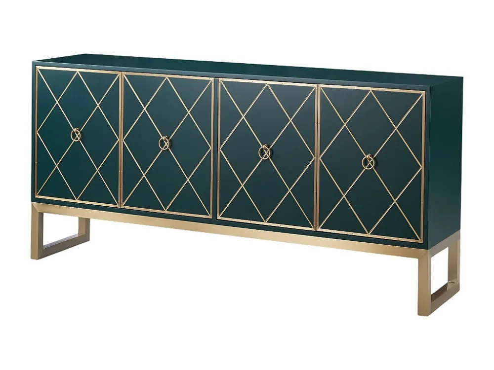 Dressoir STILIG SB180 4D 180x40x86 Groen