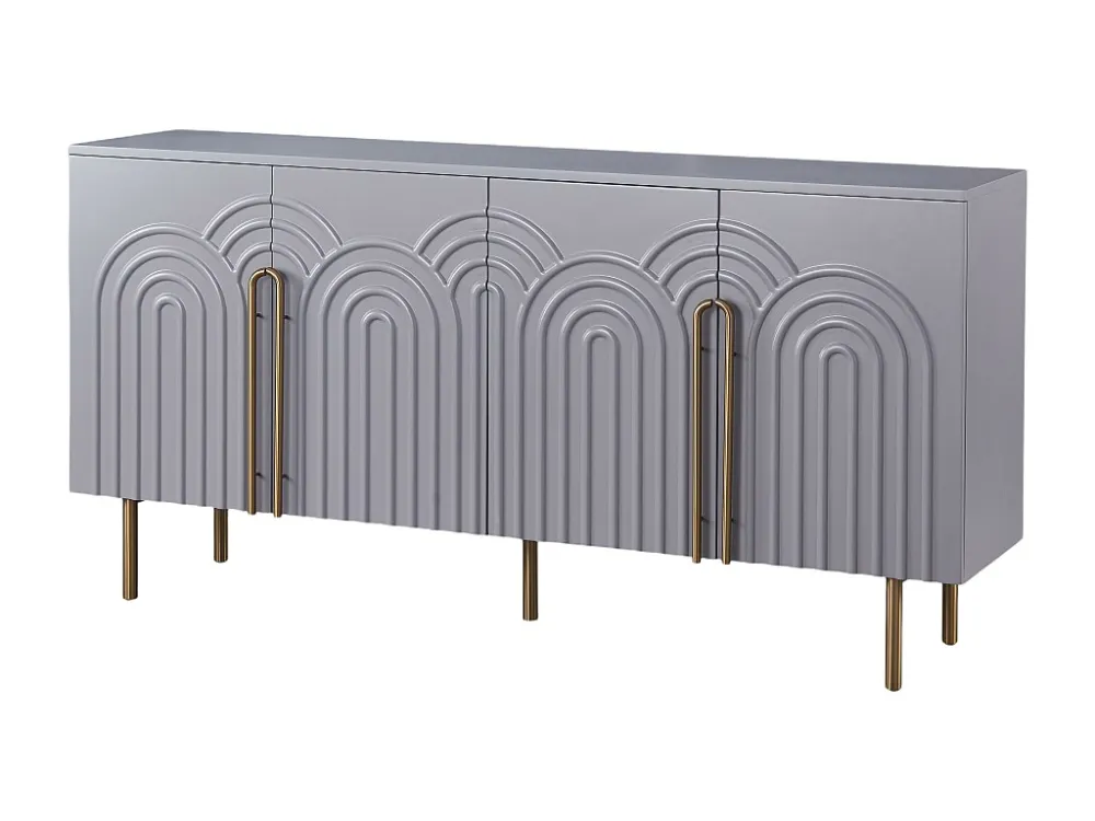 Dressoir STILIG SB180 4D 180x40x88 Lichtgrijs