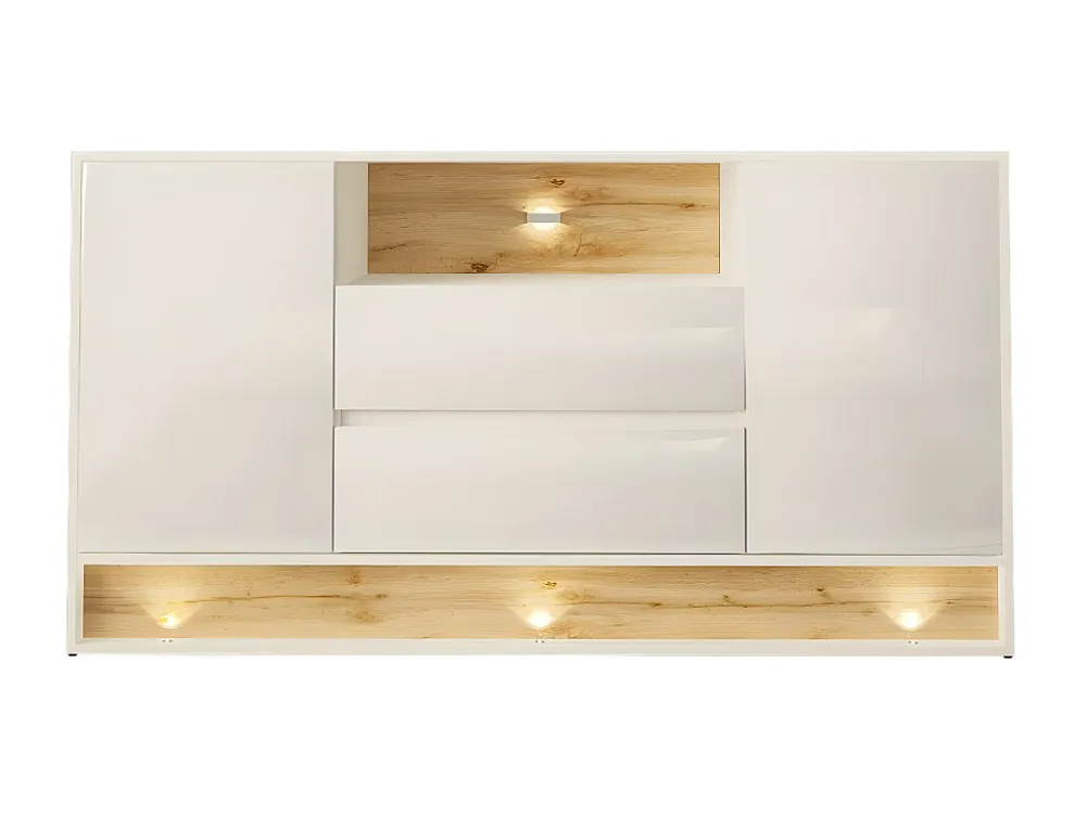 Dressoir VISION SB160 2D2D 160x40x85 Wit