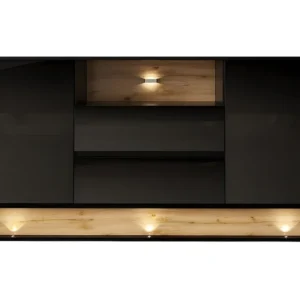 Dressoir VISION SB160 2D2D 160x40x85 Zwart