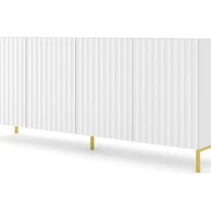 Dressoir WAVE SB200 4D 200x42x87 Wit