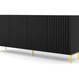 Dressoir WAVE SB200 4D 200x42x87 Zwart