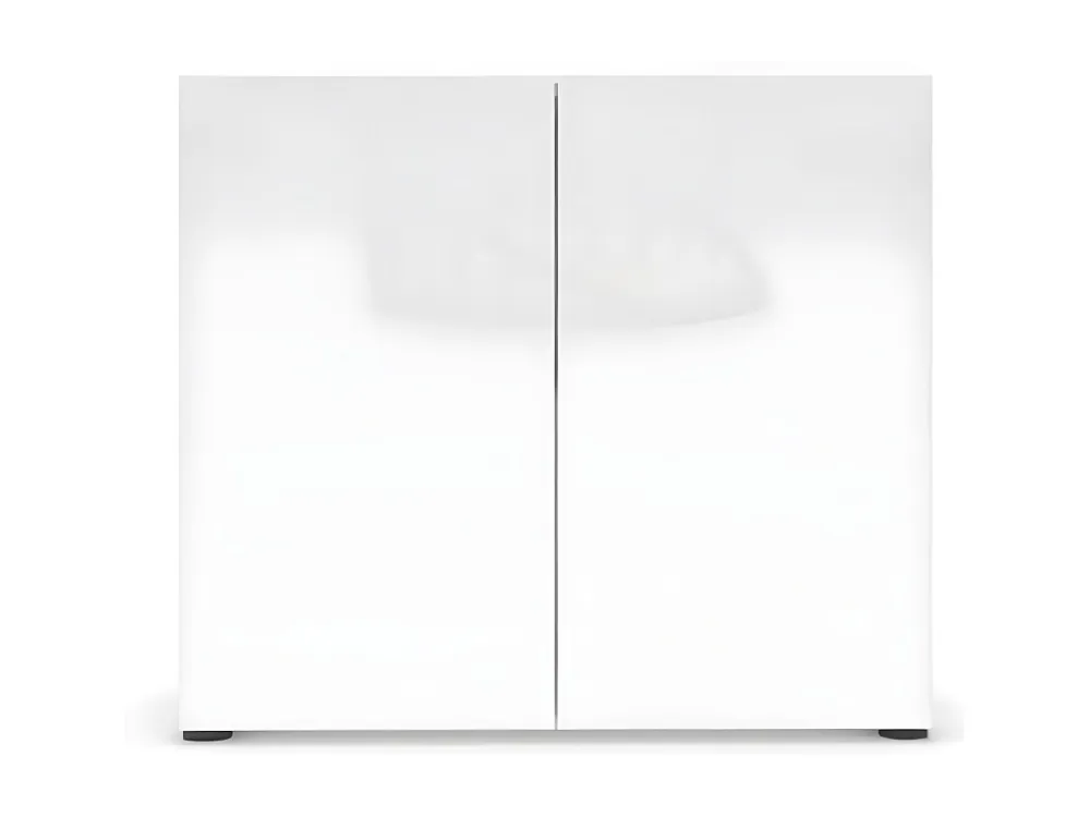 Buffet de Salon Mister, Blanc, 90x79x38 cm, EPIKASA