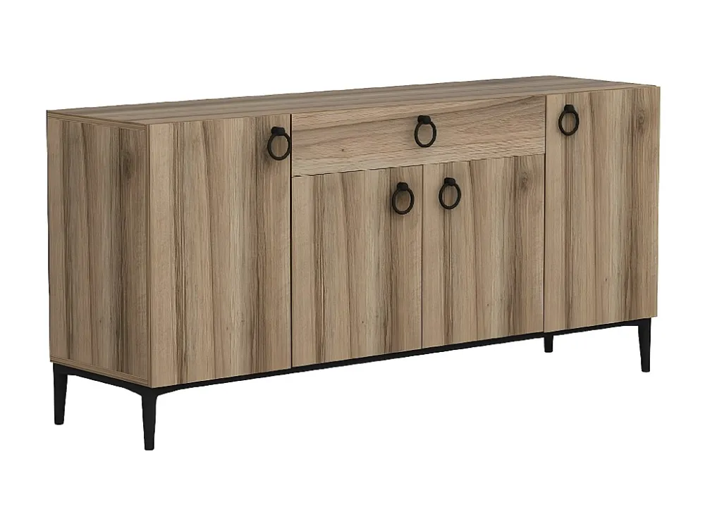 Gloria Multifunctioneel Kabinet, Walnoot, 160x42x75 cm, EPIKASA