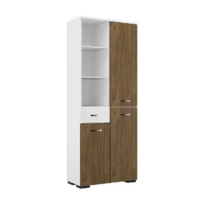 Multifunctionele Kast Alice - Walnoot - 60x35x173 cm - EPIKASA