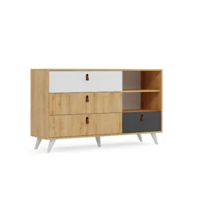 Multifunctionele Kast Pera - Eik - 150x45x90 cm - EPIKASA