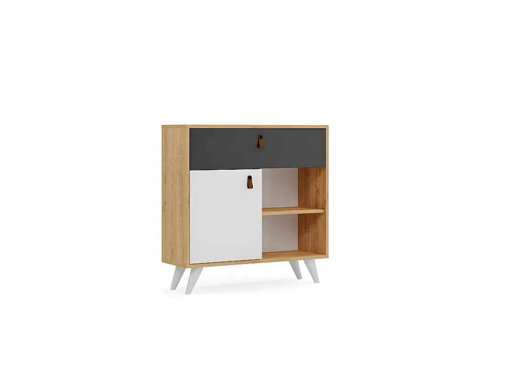 Multifunctionele Kast Pera - Eik - 90x30x90 cm - EPIKASA