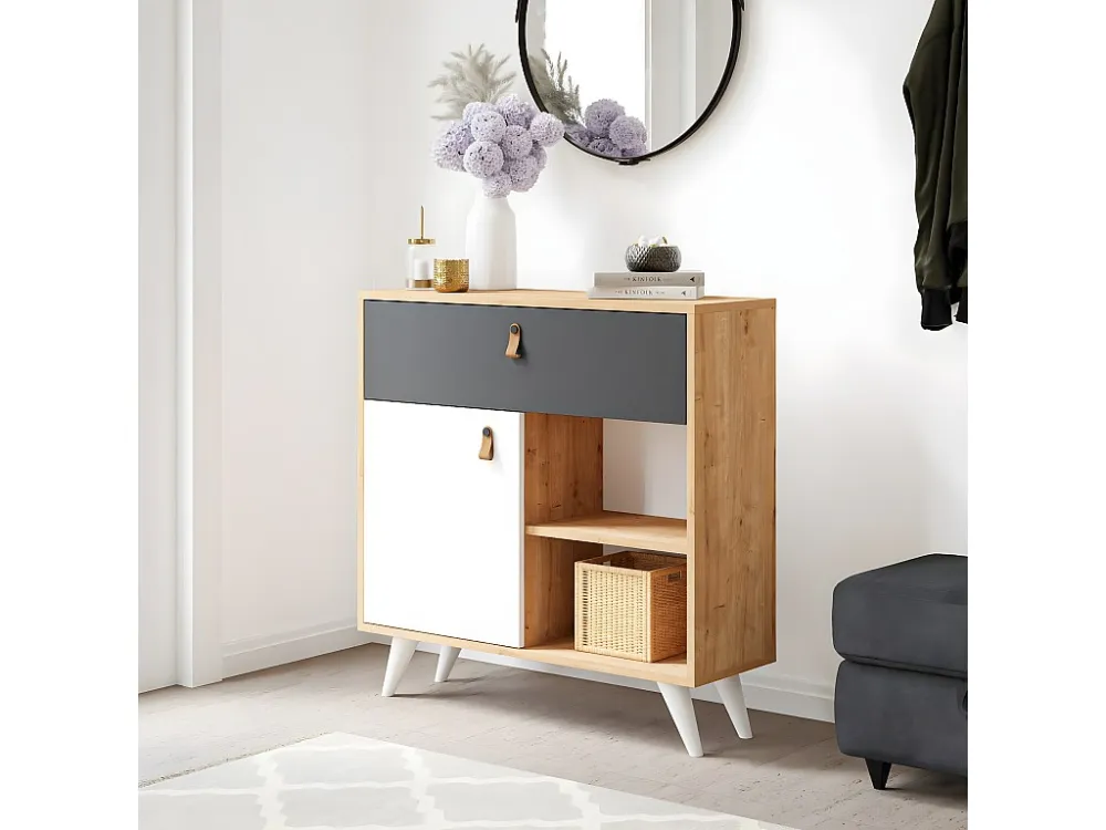 Multifunctionele Kast Pera - Eik - 90x30x90 cm - EPIKASA