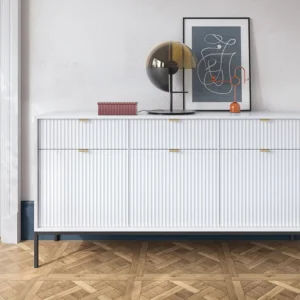 Buffetkast met 3 deuren en 3 lades - Wit - LIOUBA - Koop nu goedkoop online PASCAL MORABITO